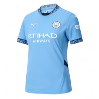 Manchester City Jeremy Doku #11 Hjemmedrakt Dame 2024-25 Kortermet